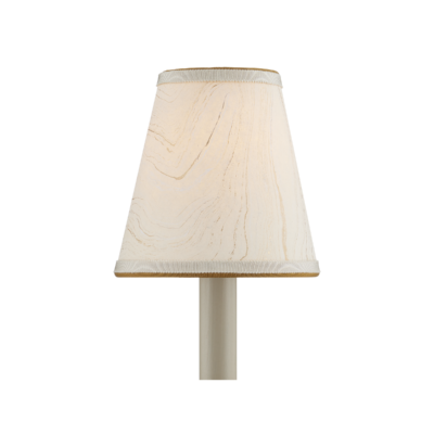 Marble Cream Paper Tapered Chandelier Shade Marble Cream Paper Tapered Chandelier Shade