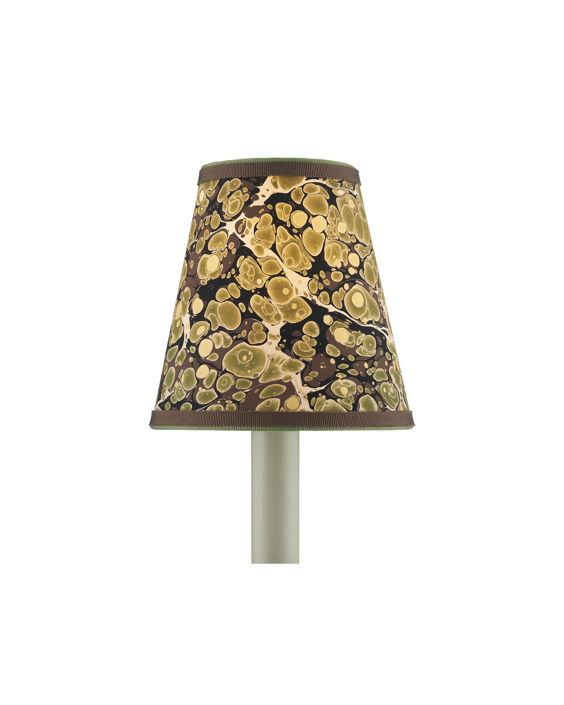 Marble Green Paper Tapered Chandelier Shade Marble Green Paper Tapered Chandelier Shade